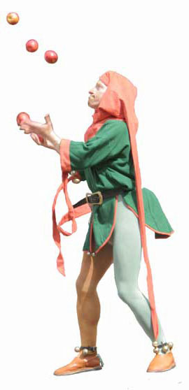 Simon - the juggler!